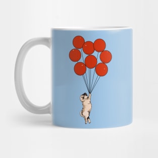 I Believe I Can Fly Pug Mug